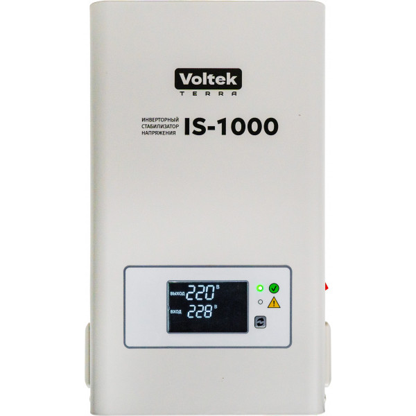 Однофазный инверторный стабилизатор напряжения Voltek IS-1000